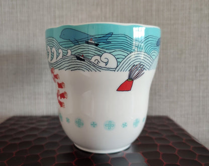 Vintage* Official Ghibli Ponyo Noritake Tea Cup • Ponyo on the Cliff by the Sea Teacup/Mug - Kamaji Market