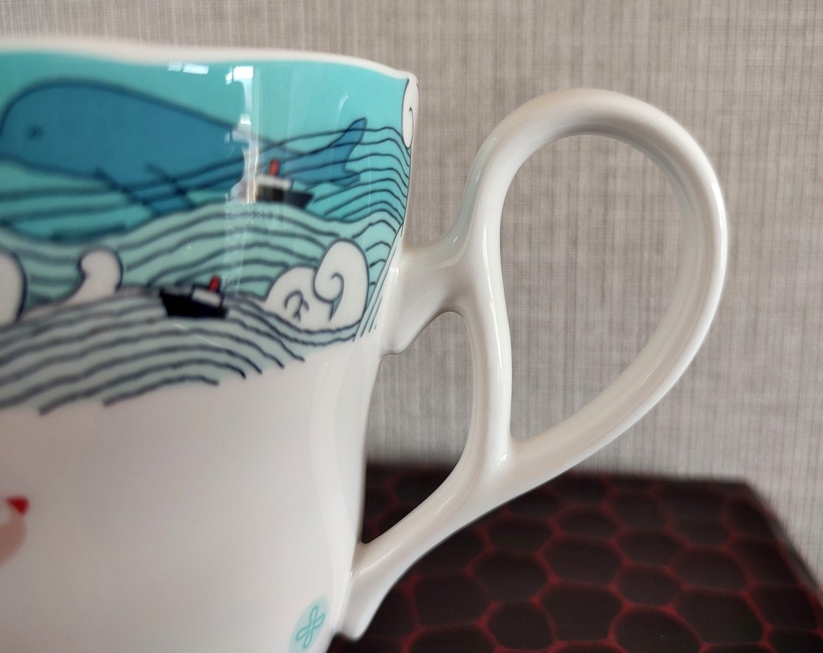 Vintage* Official Ghibli Ponyo Noritake Tea Cup • Ponyo on the Cliff by the Sea Teacup/Mug - Kamaji Market