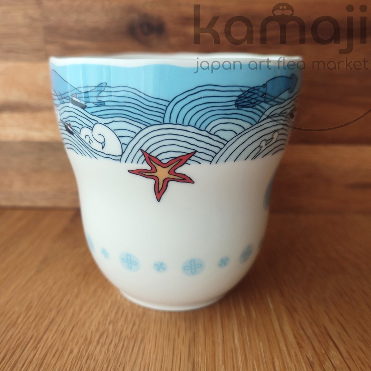 Vintage* Official Ghibli Ponyo Noritake Tea Cup • Ponyo on the