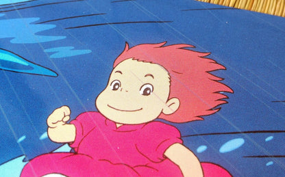 Vintage* Official Ghibli Ponyo Postcard • Message card/Writing letter • Japanese Stationery • Ponyo on the Cliff by the Sea - Kamaji Market
