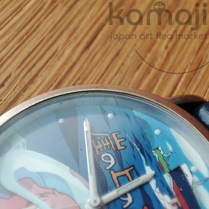 Vintage* Official Ghibli Ponyo Wrist Watch • Ponyo on the Cliff Japanese Anime Watches - Kamaji Market