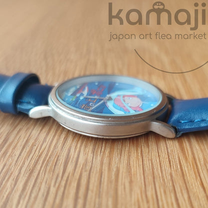 Vintage* Official Ghibli Ponyo Wrist Watch • Ponyo on the Cliff Japanese Anime Watches - Kamaji Market