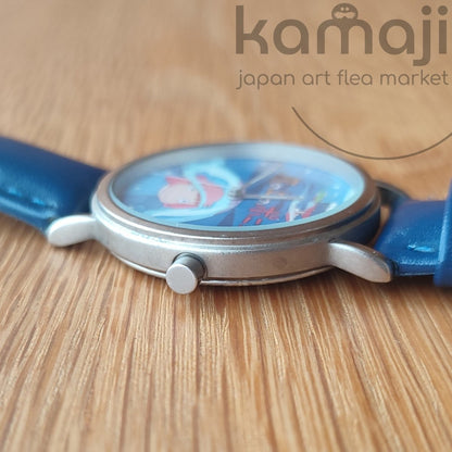 Vintage* Official Ghibli Ponyo Wrist Watch • Ponyo on the Cliff Japanese Anime Watches - Kamaji Market