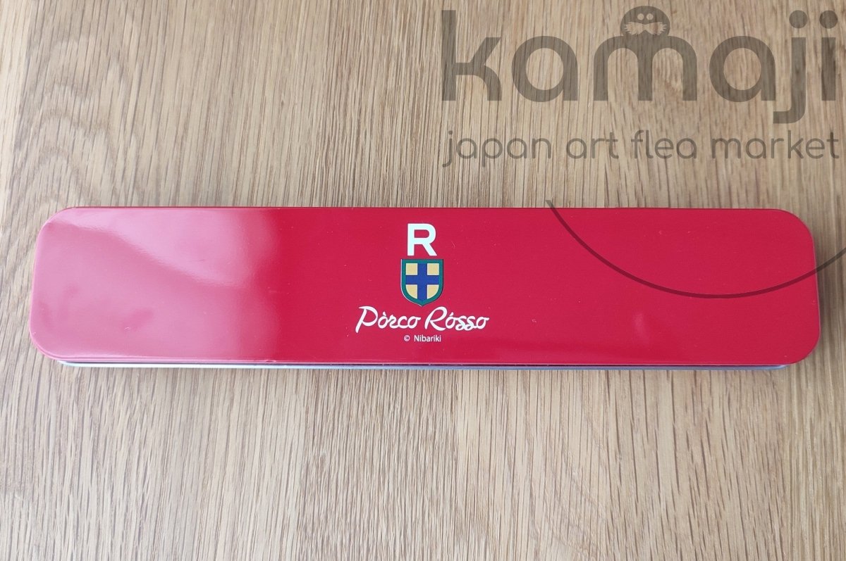 Vintage* Official Ghibli Porco Rosso Wrist Watch • Crimson Pig Watch/Clock • Japanese Anime Watches - Kamaji Market