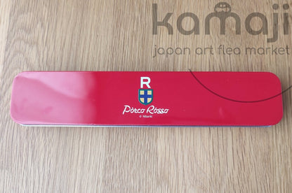 Vintage* Official Ghibli Porco Rosso Wrist Watch • Crimson Pig Watch/Clock • Japanese Anime Watches - Kamaji Market