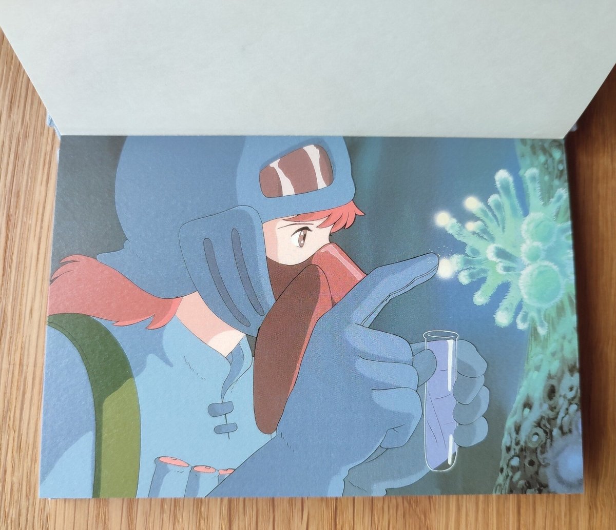 Vintage* Official Ghibli Postcard Book/Artbook • Totoro, Kiki, howl, Porco, Nuasicaa Message card/Writing letter - Kamaji Market