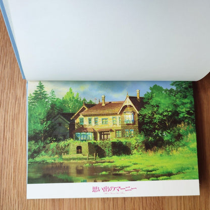 Vintage* Official Ghibli Postcard Book/Artbook • When Marnie Was There Message card/Writing letter - Kamaji Market