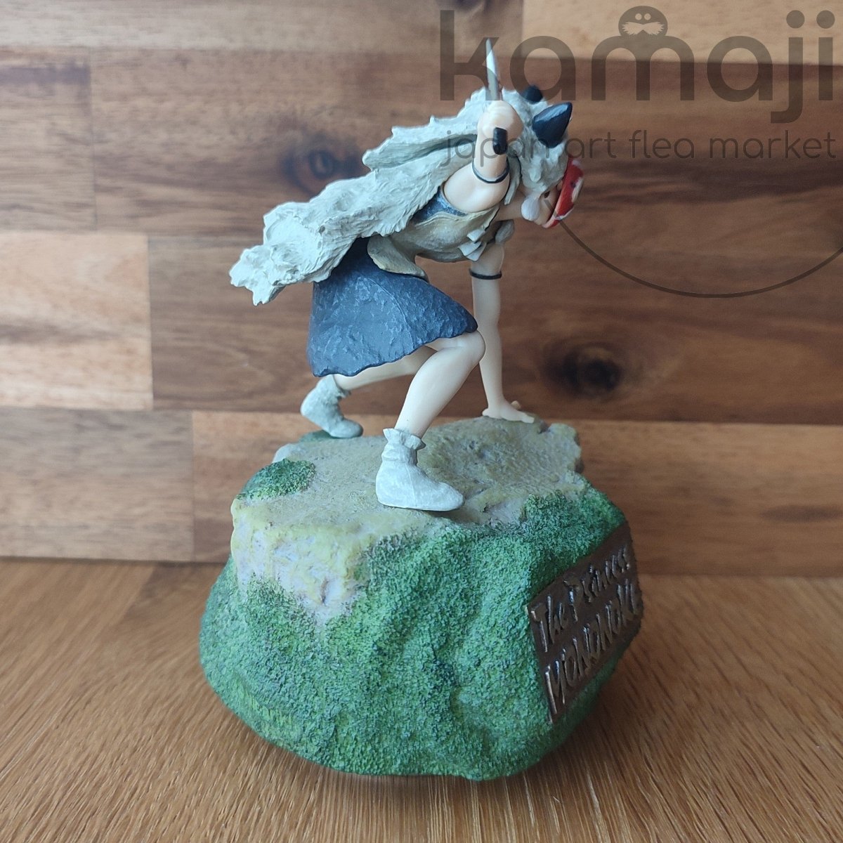 Vintage* Official Ghibli Princess Mononoke Figure/Music Box • San