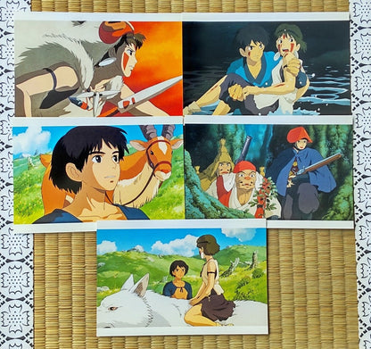 Vintage* Official Ghibli Princess Mononoke Postcard • Message card/Writing letter • Japanese Stationery • Anime Birthday Gift - Kamaji Market
