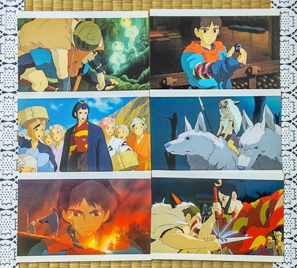 Vintage* Official Ghibli Princess Mononoke Postcard • Message card/Writing letter • Japanese Stationery • Anime Birthday Gift - Kamaji Market