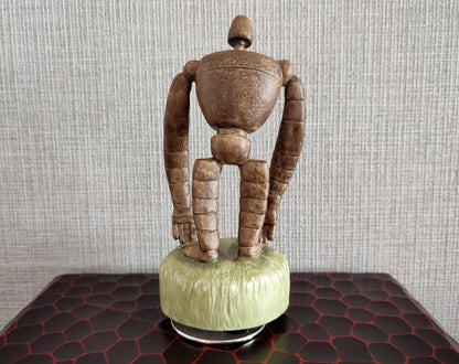 Vintage* Official Ghibli Robot Soldier Ceramic Figure/Music Box • Laputa Castle in the Sky Home Decor/Interior Diorama - Kamaji Market