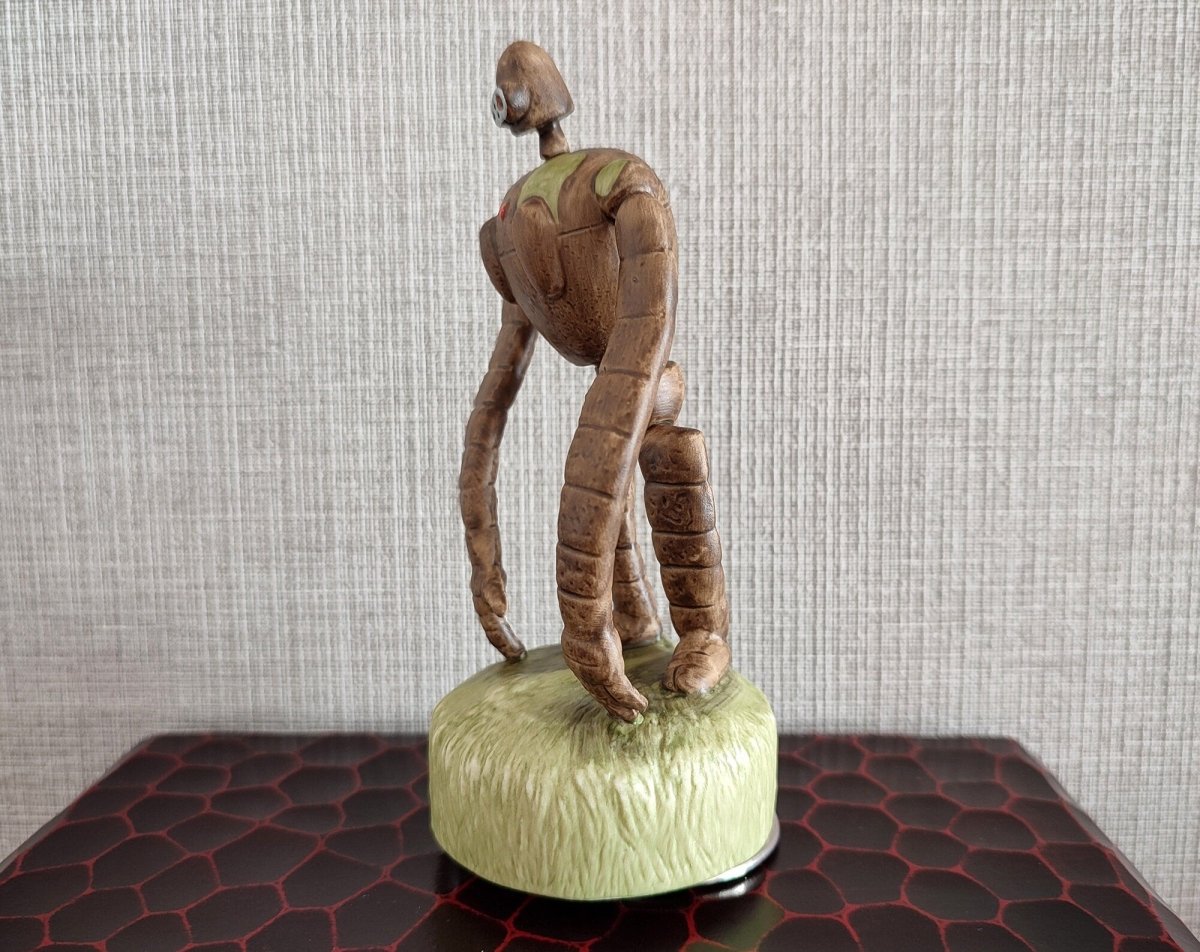 Vintage* Official Ghibli Robot Soldier Ceramic Figure/Music Box • Laputa Castle in the Sky Home Decor/Interior Diorama - Kamaji Market