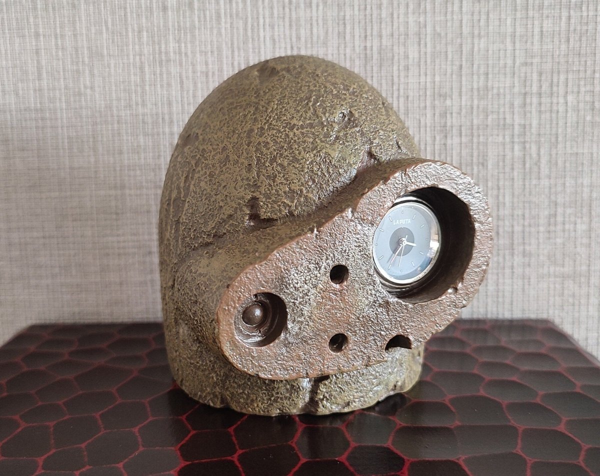Vintage* Official Ghibli Robot Soldier Figure/Clock • Laputa Castle in the Sky Figurine/Statue/Home Decor/Interior Diorama - Kamaji Market
