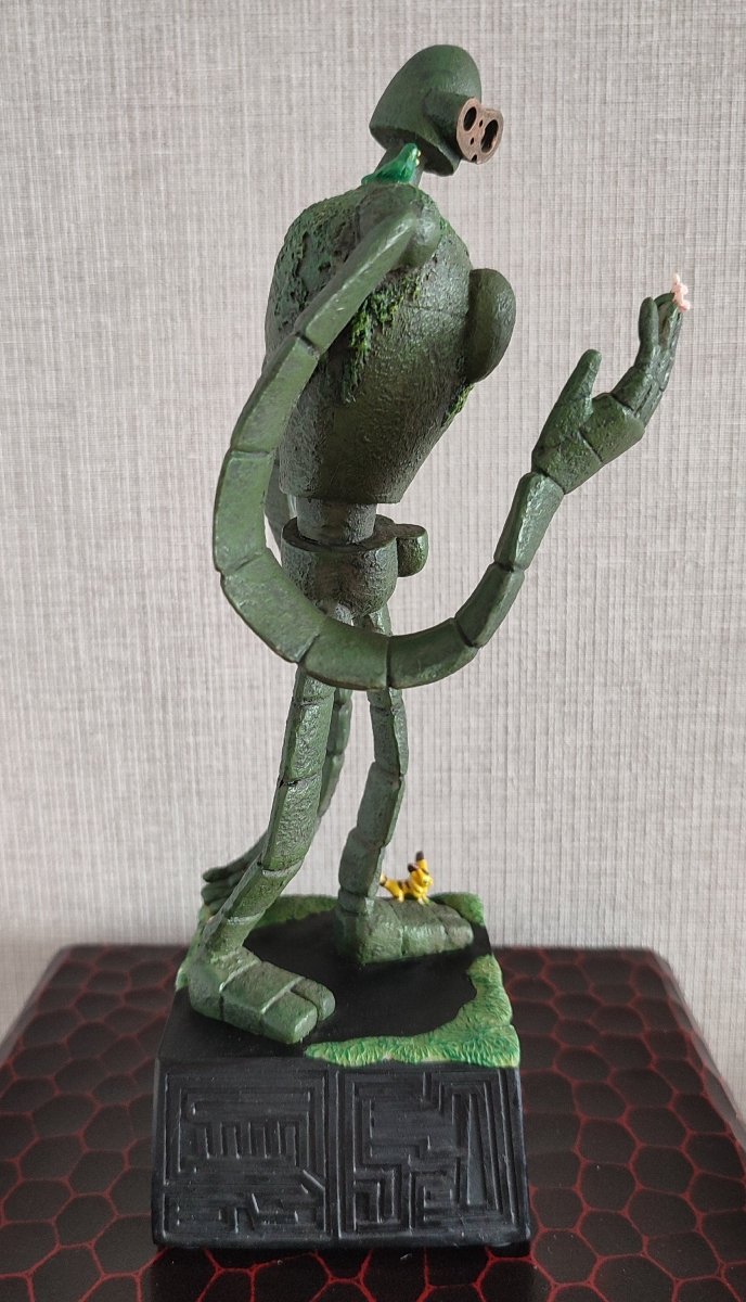 Vintage* Official Ghibli Robot Soldier Figure/Music Box • Laputa Castle in the Sky Statue/Home Decor/Interior Diorama - Kamaji Market