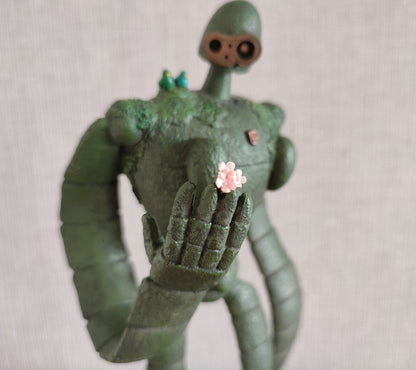 Vintage* Official Ghibli Robot Soldier Figure/Music Box • Laputa Castle in the Sky Statue/Home Decor/Interior Diorama - Kamaji Market