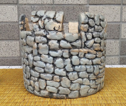 Vintage* Official Ghibli Robot Soldier Planter/Diorama • Laputa Castle in the Sky Pot/Cover/Holder/Stand/Replica/Decor - Kamaji Market