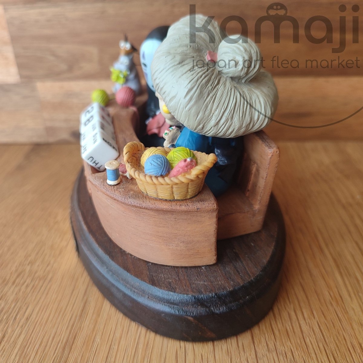 Vintage* Official Ghibli Spirited Away Perpetual Dice Calendar • No Face Figure/Home Decor/Interior Diorama - Kamaji Market