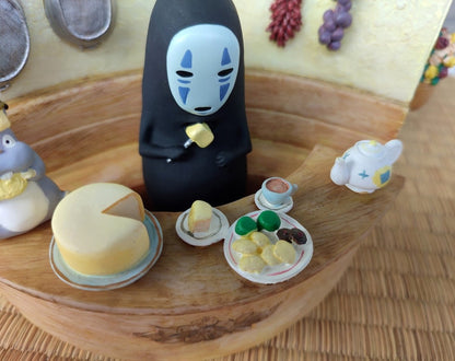 Vintage* Official Ghibli Spirited Away Planter/Diorama • No Face Pot/Vase/Holder/Home Decor/Interior Design - Kamaji Market