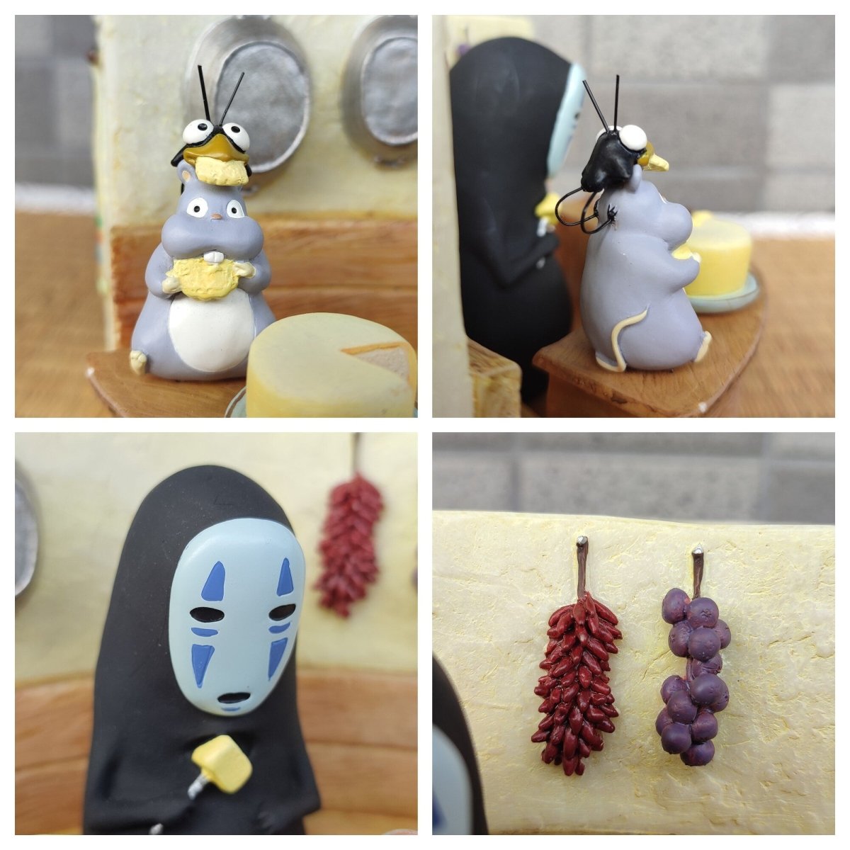 Vintage* Official Ghibli Spirited Away Planter/Diorama • No Face Pot/Vase/Holder/Home Decor/Interior Design - Kamaji Market