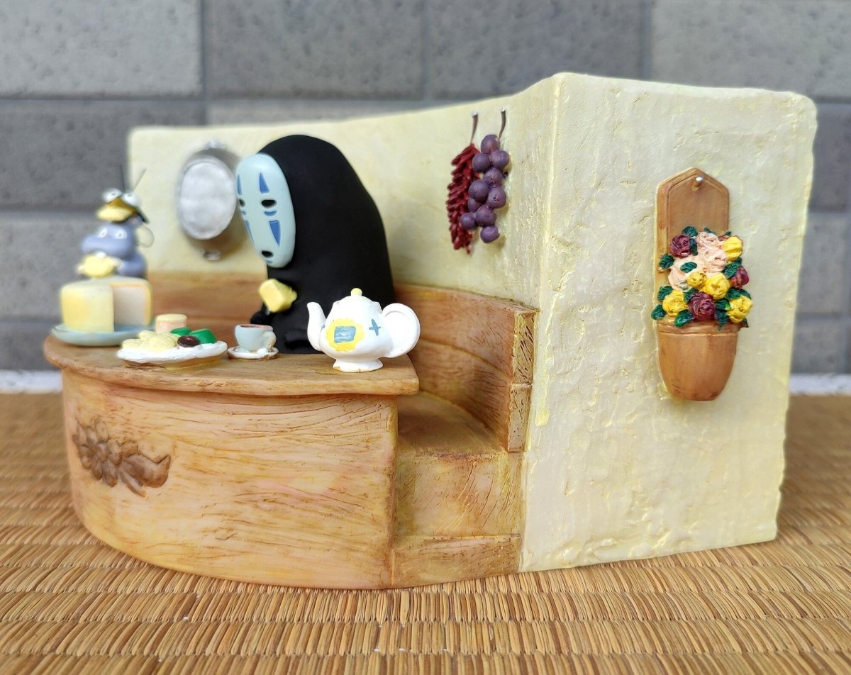 Vintage* Official Ghibli Spirited Away Planter/Diorama • No Face Pot/Vase/Holder/Home Decor/Interior Design - Kamaji Market