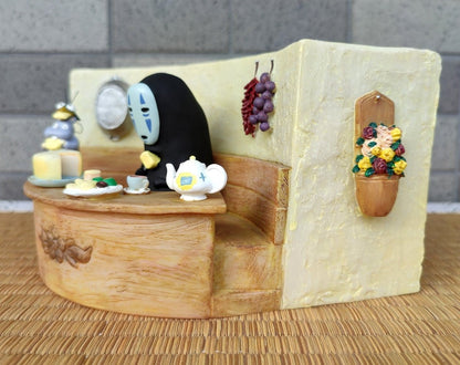 Vintage* Official Ghibli Spirited Away Planter/Diorama • No Face Pot/Vase/Holder/Home Decor/Interior Design - Kamaji Market