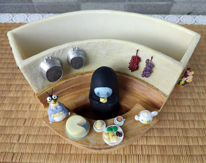 Vintage* Official Ghibli Spirited Away Planter/Diorama • No Face Pot/Vase/Holder/Home Decor/Interior Design - Kamaji Market