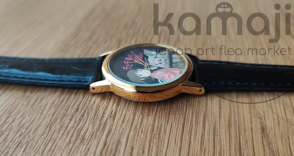 Vintage* Official Ghibli Spirited Away SEIKO Wrist Watch • Chihiro with Pigs • Japanese Anime Watches - Kamaji Market