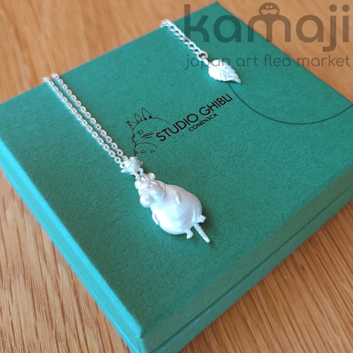 Vintage* Official Ghibli Spirited Away Silver Necklace • Bo Mouse Pendant • Cominica Japanese Jewelry - Kamaji Market