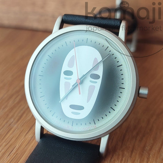 Vintage* Official Ghibli Spirited Away Wrist Watch with No Face Kaonashi • Made in Japan - Kamaji Market