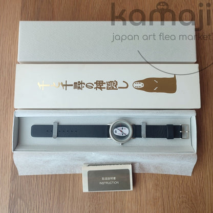 Vintage* Official Ghibli Spirited Away Wrist Watch with No Face Kaonashi • Made in Japan - Kamaji Market