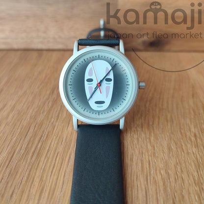Vintage* Official Ghibli Spirited Away Wrist Watch with No Face Kaonashi • Made in Japan - Kamaji Market