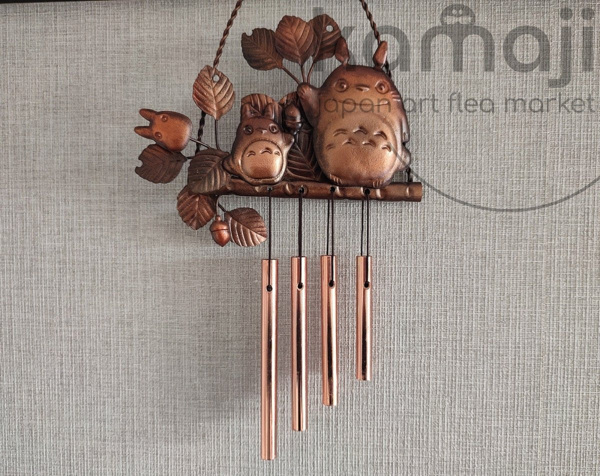 Vintage* Official Ghibli Totoro Door Bell/Wind Chime • My Neighbor Totoro Interior Decoration/Home Decor/Gardening Bell - Kamaji Market