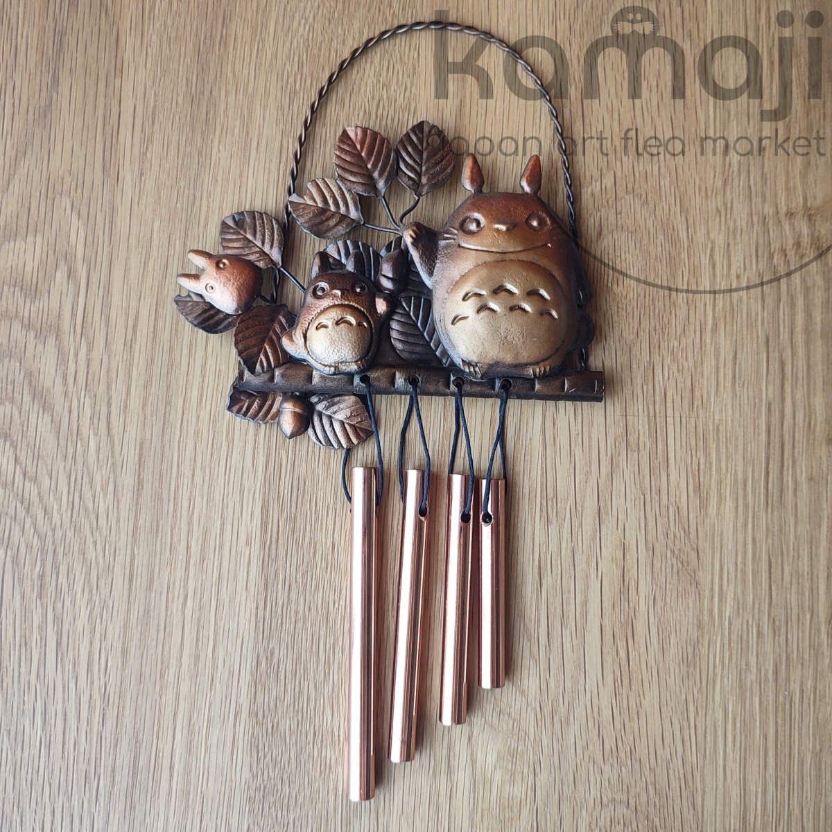 Vintage* Official Ghibli Totoro Door Bell/Wind Chime • My Neighbor Totoro Interior Decoration/Home Decor/Gardening Bell - Kamaji Market