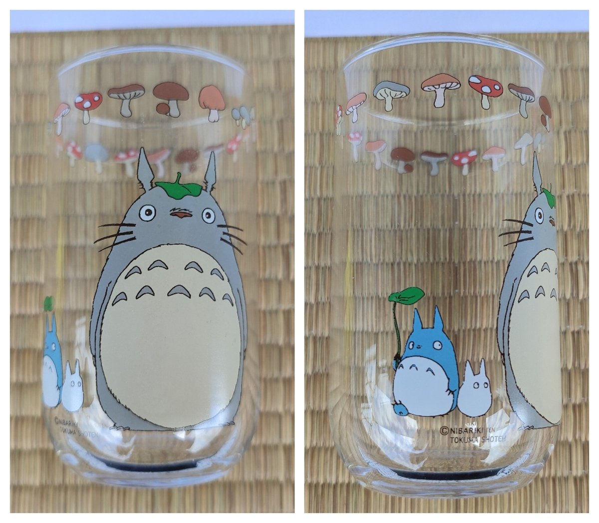 Vintage* Official Ghibli Totoro Glass/Cup Set of 5 • My Neighbor Totoro Japanese Tableware/Glassware - Kamaji Market
