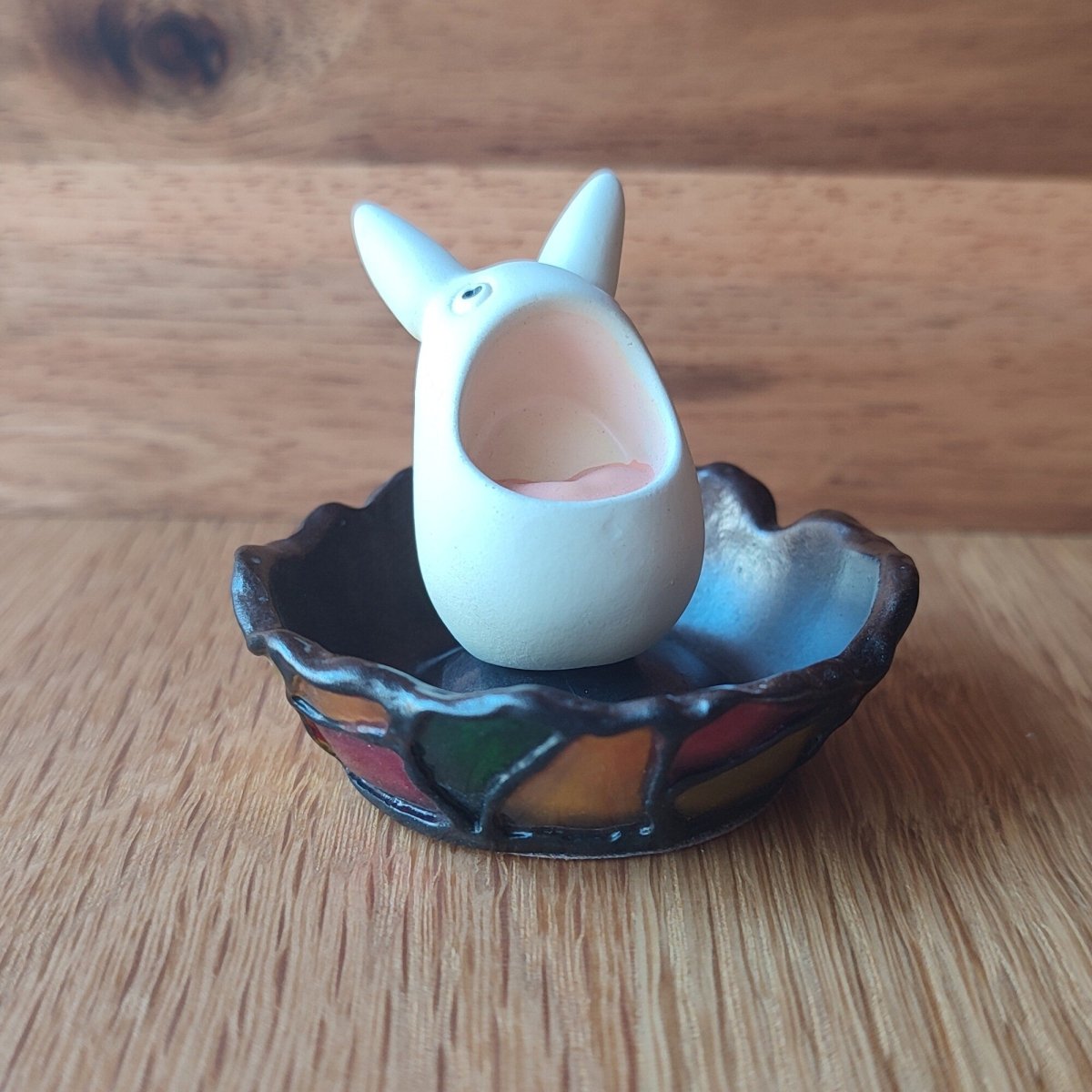 Vintage* Official Ghibli Totoro Jewelry Tray/Holder • My Neighbor Totoro Figure/Accessory Stand/Home Decor Design - Kamaji Market