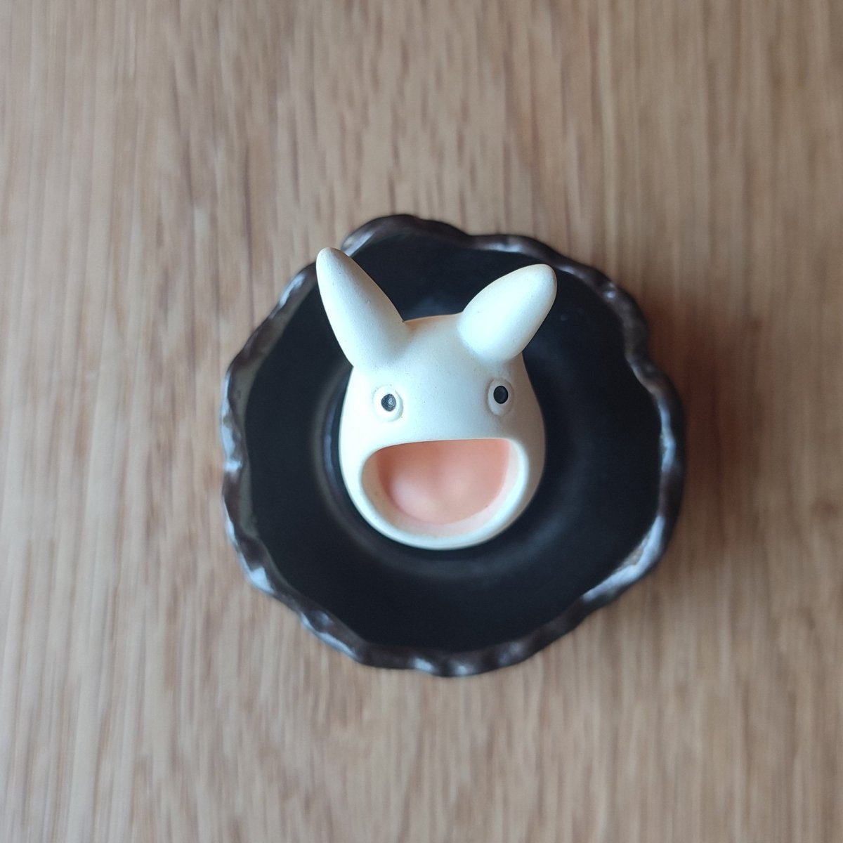Vintage* Official Ghibli Totoro Jewelry Tray/Holder • My Neighbor Totoro Figure/Accessory Stand/Home Decor Design - Kamaji Market