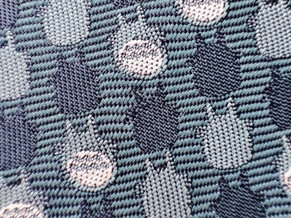 Vintage* Official Ghibli Totoro Necktie • My Neighbor Totoro Neckwear/Ascot/Cravat/Accent Clothes • Blue Silk Neck Tie - Kamaji Market