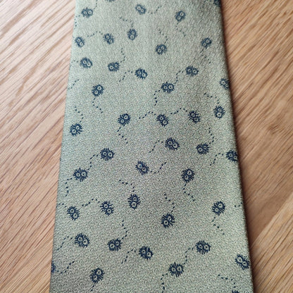 Vintage* Official Ghibli Totoro Necktie • My Neighbor Totoro Neckwear/Ascot/Cravat/Accent Clothes • Gold Silk Neck Tie - Kamaji Market