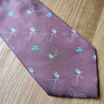 Vintage* Official Ghibli Totoro Necktie • My Neighbor Totoro Neckwear/Ascot/Cravat/Accent Clothes • Red Silk Neck Tie - Kamaji Market