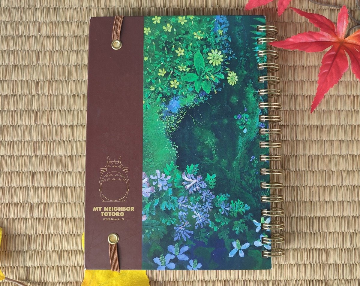 Vintage* Official Ghibli Totoro Notebook • My Neighbor Totoro Notepad/Sketchbook/Diary/Planner • Anime Stationery - Kamaji Market