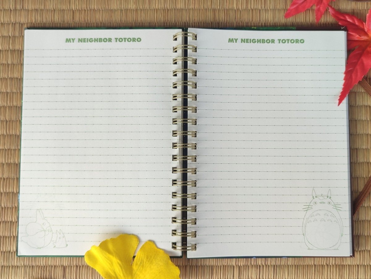 Vintage* Official Ghibli Totoro Notebook • My Neighbor Totoro Notepad/Sketchbook/Diary/Planner • Anime Stationery - Kamaji Market