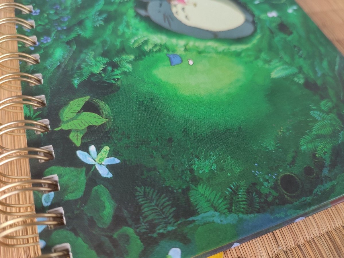 Vintage* Official Ghibli Totoro Notebook • My Neighbor Totoro Notepad/Sketchbook/Diary/Planner • Anime Stationery - Kamaji Market