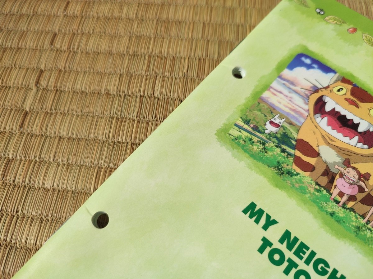 Vintage* Official Ghibli Totoro Notebook • My Neighbor Totoro Notepad/Sketchbook/Diary/Planner • Anime Stationery - Kamaji Market