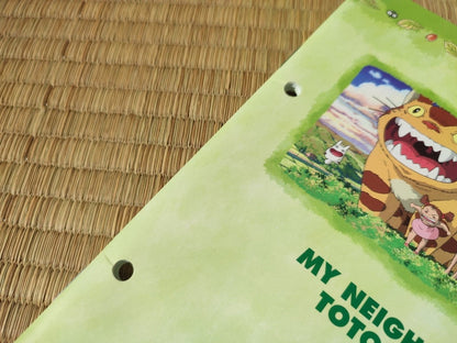 Vintage* Official Ghibli Totoro Notebook • My Neighbor Totoro Notepad/Sketchbook/Diary/Planner • Anime Stationery - Kamaji Market