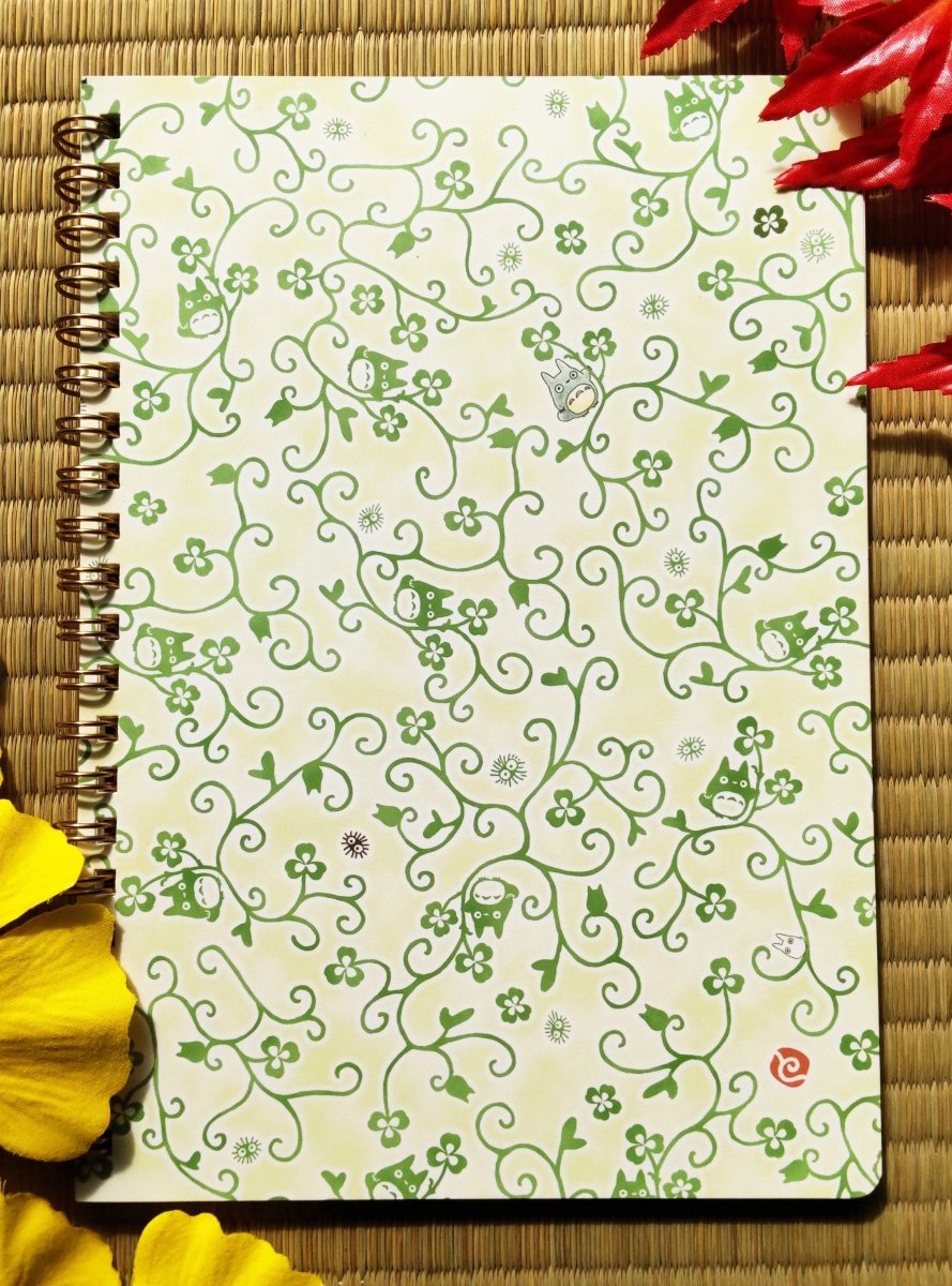 Vintage* Official Ghibli Totoro Notebook • My Neighbor Totoro Notepad/Sketchpad/Planner/Diary • Japanese Stationery - Kamaji Market