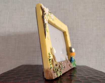 Vintage* Official Ghibli Totoro Photo Frame/Wall Hanging • My Neighbor Totoro Figure/Interior Diorama/Home Decor - Kamaji Market