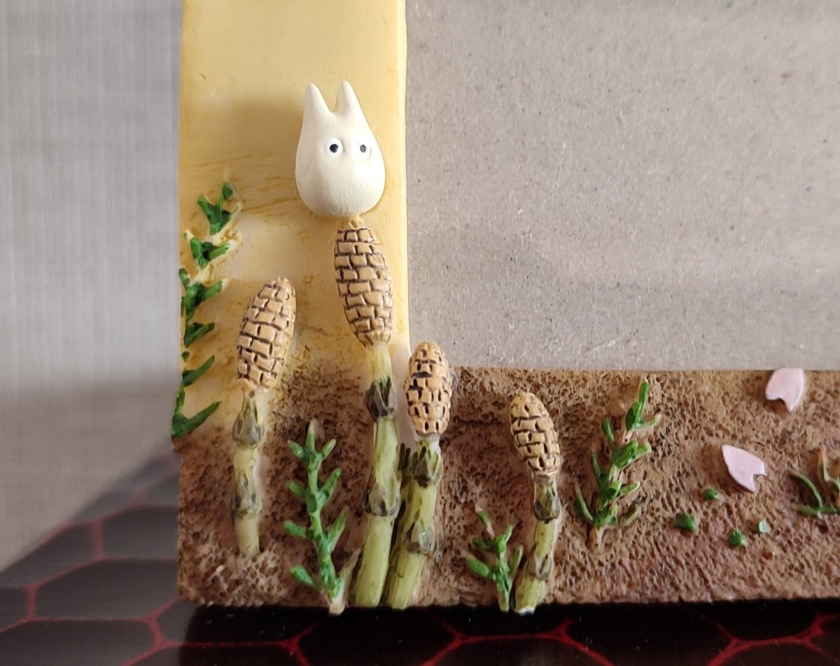 Vintage* Official Ghibli Totoro Photo Frame/Wall Hanging • My Neighbor Totoro Figure/Interior Diorama/Home Decor - Kamaji Market