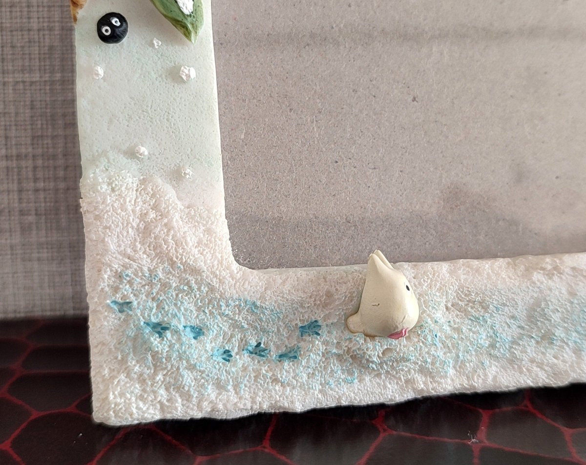 Vintage* Official Ghibli Totoro Photo Frame/Wall Hanging • My Neighbor Totoro Figure/Interior Diorama/Home Decor - Kamaji Market