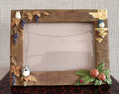 Vintage* Official Ghibli Totoro Photo Frame/Wall Hanging • My Neighbor Totoro Figure/Interior Diorama/Home Decor - Kamaji Market