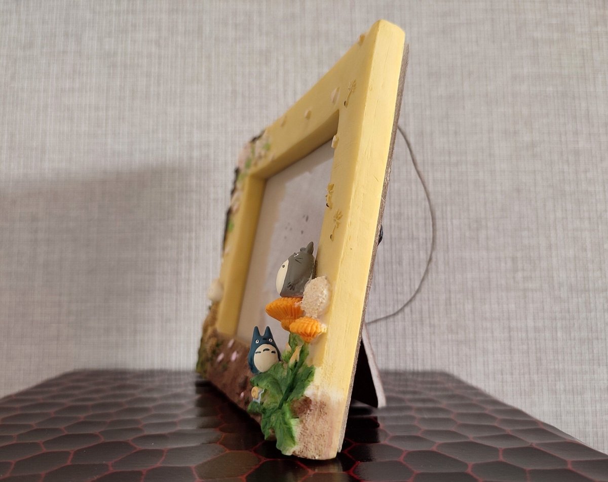 Vintage* Official Ghibli Totoro Photo Frame/Wall Hanging • My Neighbor Totoro Figure/Interior Diorama/Home Decor - Kamaji Market